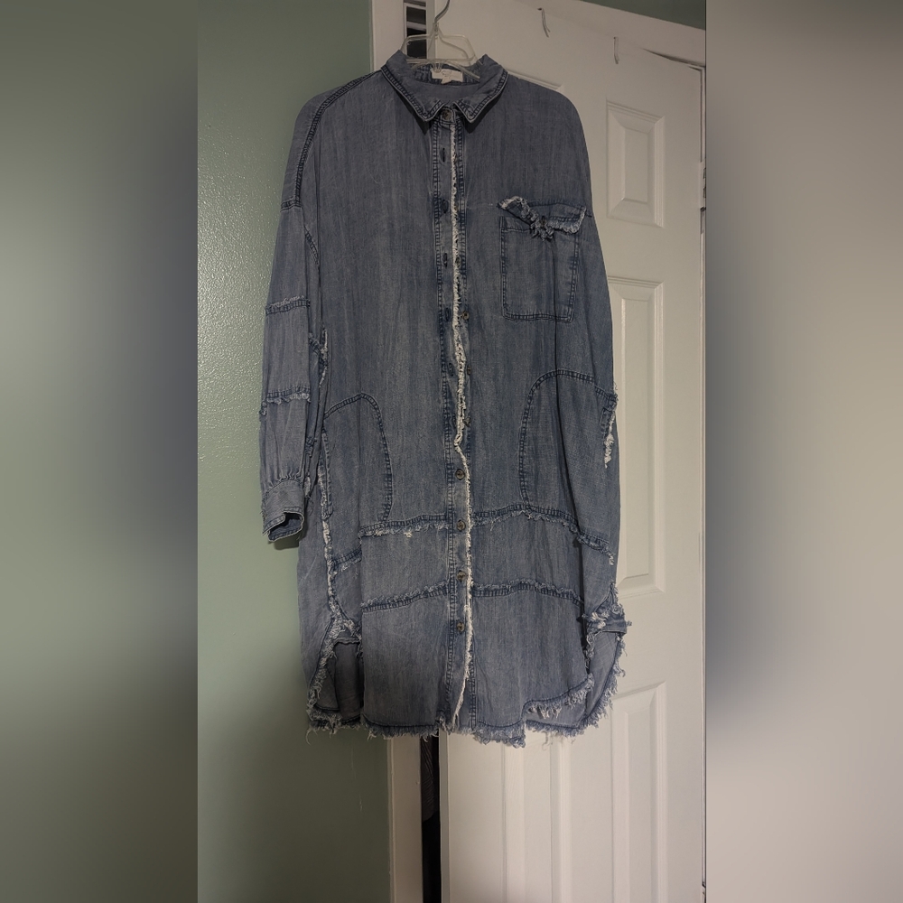 easel denim dress/shirt
